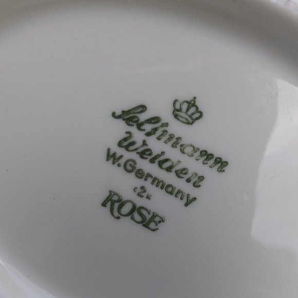 SELTMANN WEIDEN W GERMANY porcelain Gravy boat - Picture 5 of 11